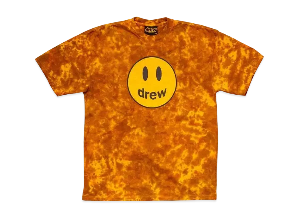 drew house mascot ss tee "Brown Tie Dye"