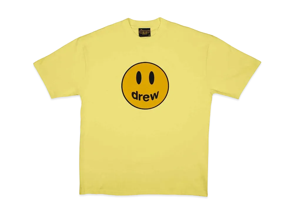 drew house mascot ss tee "Light Yellow"