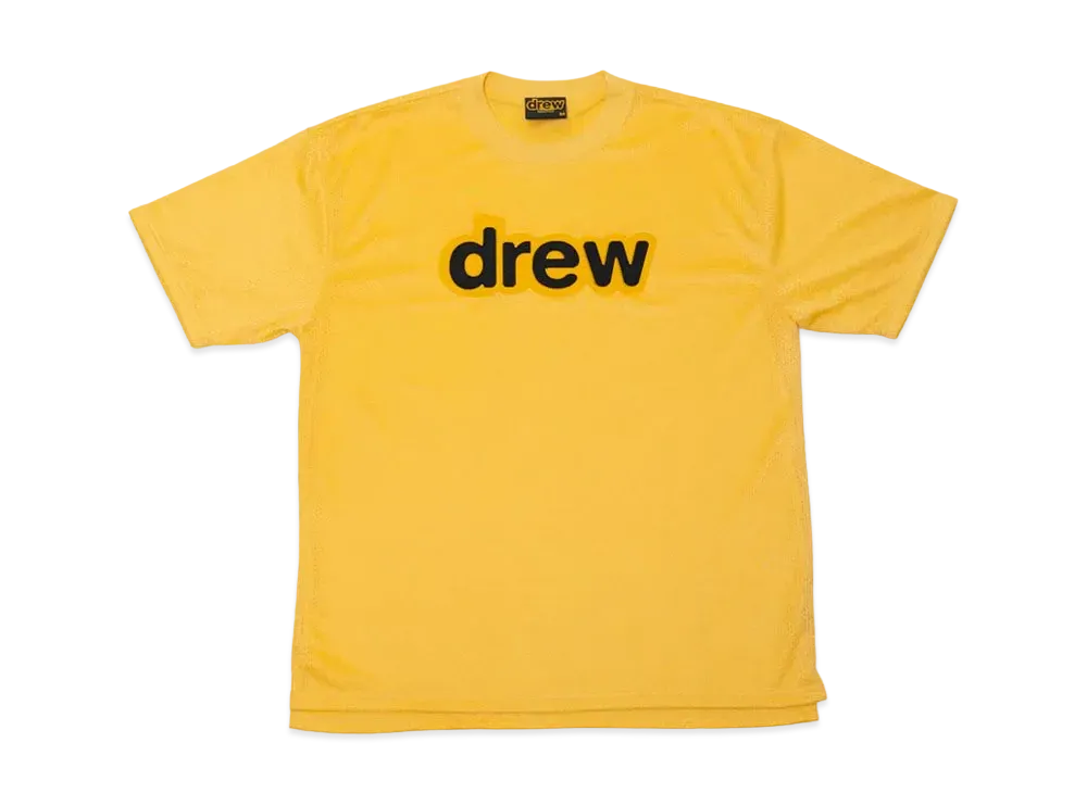 drew house secret mesh ss tee "Tangerine"