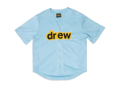 drew house mesh secret baseball jersey "Sea Blue"