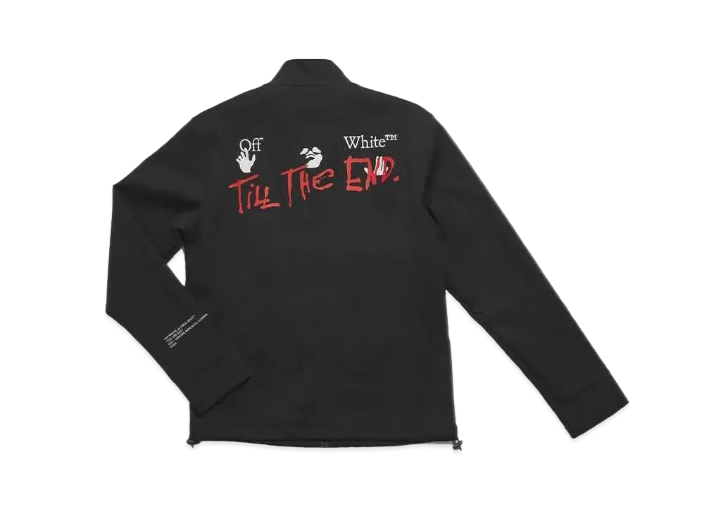 OFF-WHITE END. TILL THE END TRACK JACKET "Black"