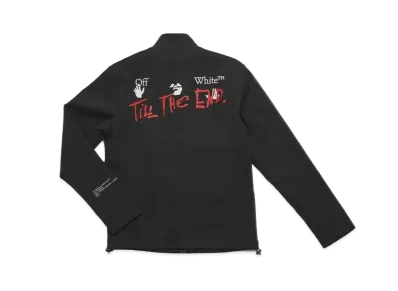 OFF-WHITE END. TILL THE END TRACK JACKET "Black"