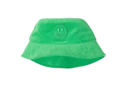 drew house mascot corduroy bucket hat "Green"