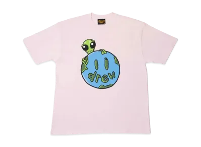 drew house allen the alien ss tee "Pale Pink"