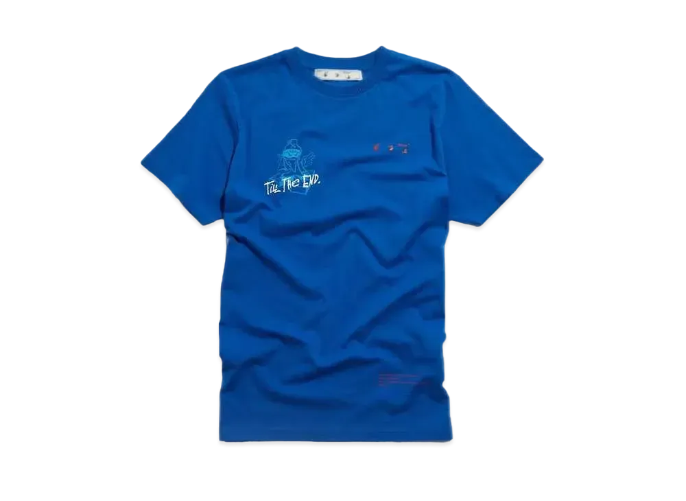 OFF-WHITE END. BANDIT TEE "Blue"