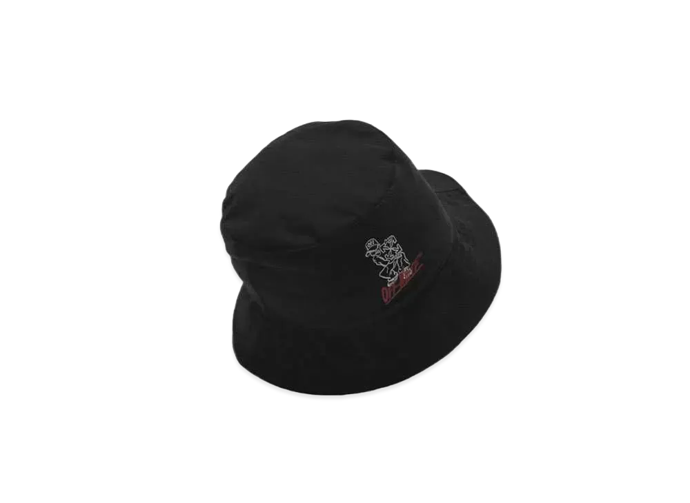 OFF-WHITE END. BANDIT BUCKET HAT "Black"