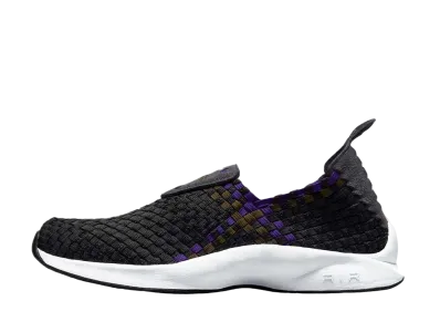 NIKE AIR WOVEN "BLACK/PURPLE"