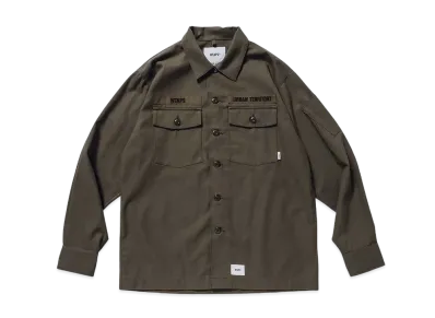 Wtaps Buds LS Cotton Twill "Olive"