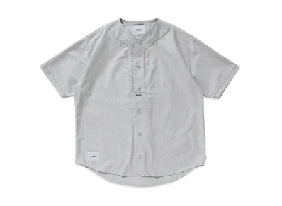 Wtaps League SS Cotton Oxford"Gray"