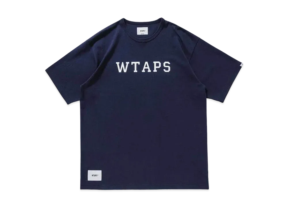 Wtaps College SS Cotton "Navy"