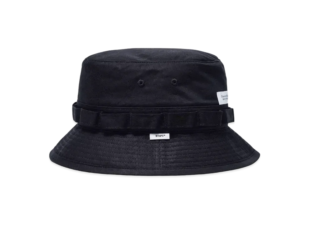 ダブルタップス ダブルタップス ジャングル ハット コットン ウェザー "ブラック"