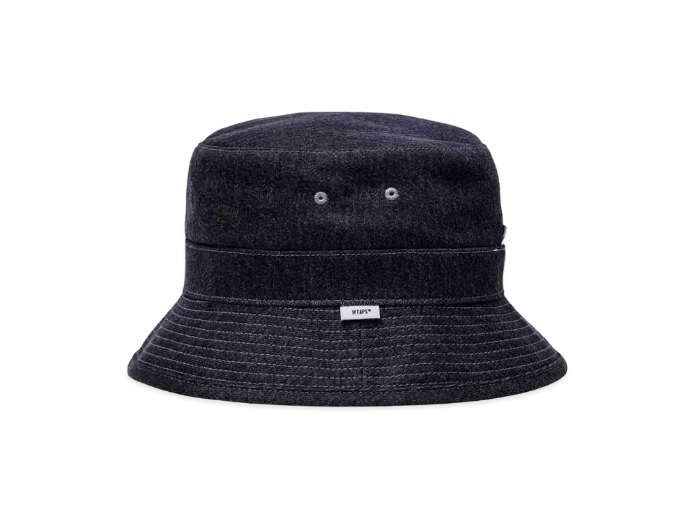 Wtaps Bucket 01 Hat Cotton Denim "Black"