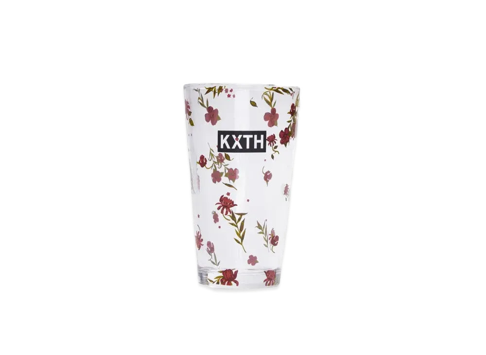 Kith Summer Floral Pint Glass "Pyre"