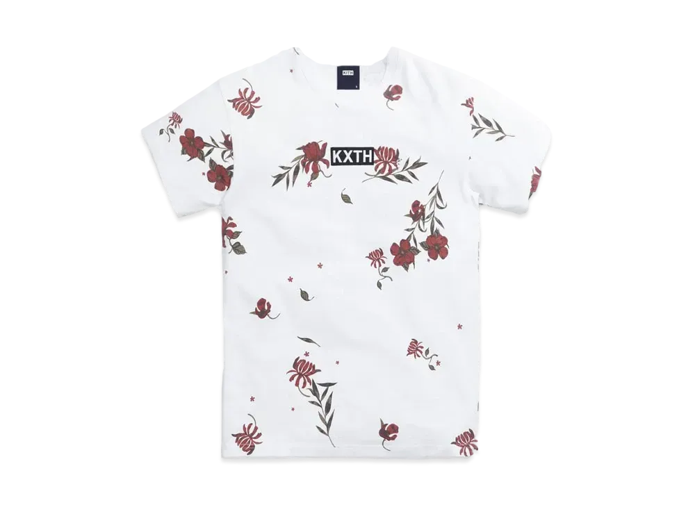Kith Summer Floral Tee "White"