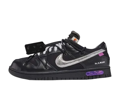 オフホワイト × ナイキ ダンク ロー 1 OF 50 "ブラック 50"