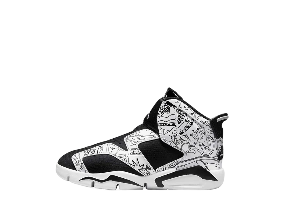 Nike PS Air Jordan 6 Retro Little Flex SE "Black/White"