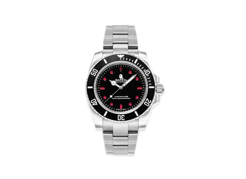 A BATHING APE TYPE 1 BAPEX "Silver"