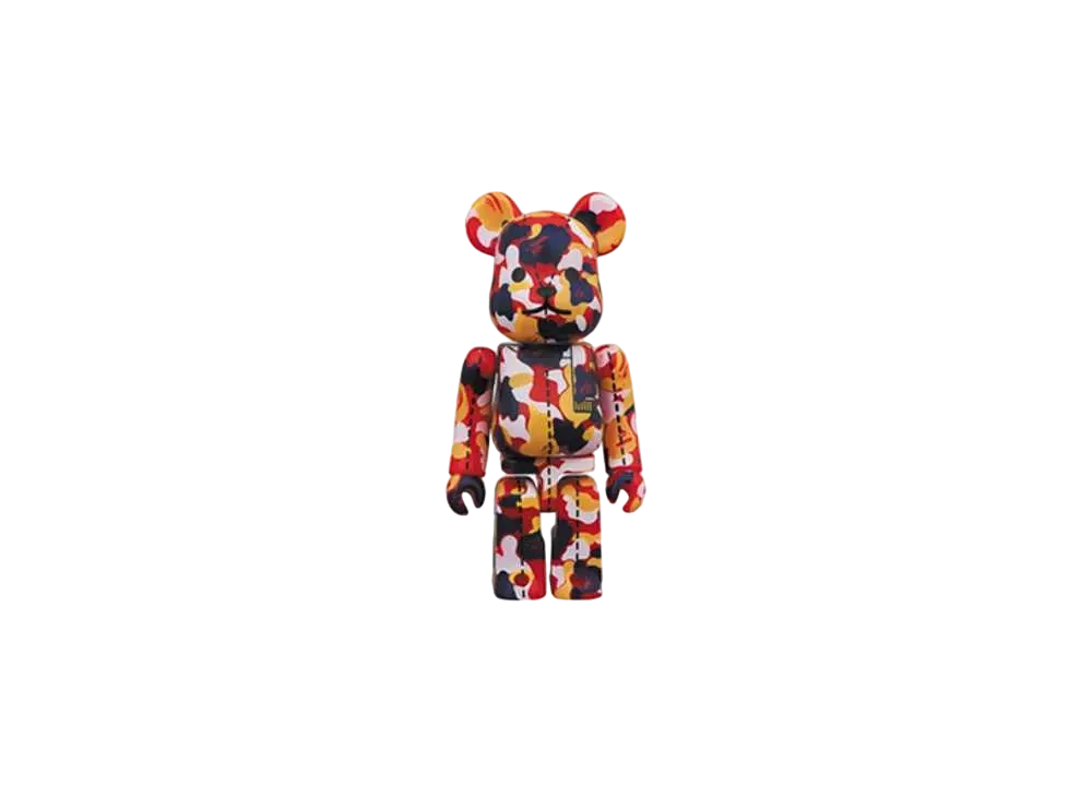Bearbrick 28TH ANNIVERSARY BAPE CAMO 100% #3