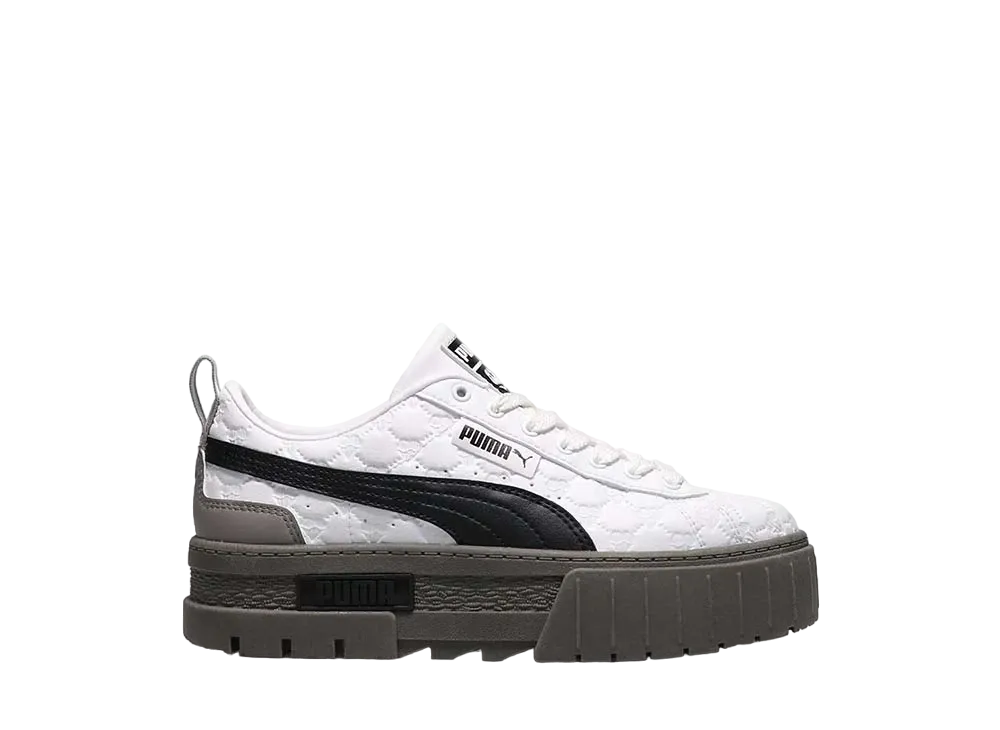 ATMOS PINK × PUMA Women's MAYZE "WHITE/BLACK"