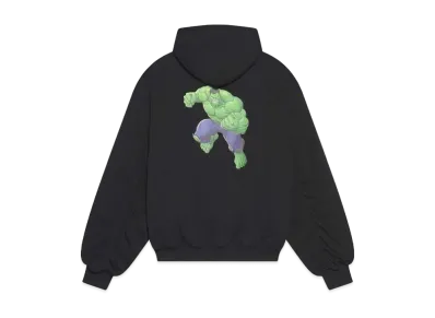 Balenciaga HULK 2021MARVEL PADDED BOMBER HOODIE "Black"