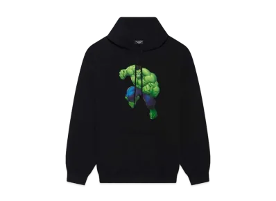 Balenciaga HULK 2021MARVEL MEDIUM FIT HOODIE "Black"