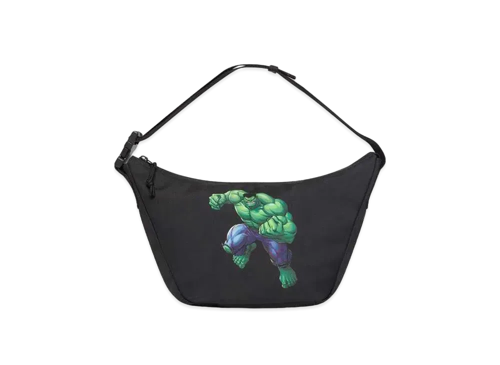 Balenciaga HULK 2021MARVEL EXPLORER SLING BAG "Black"