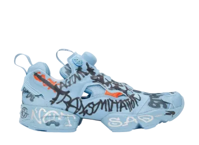 VETEMENTS × REEBOK INSTAPUMP FURY " BLUE GRAFFITI"