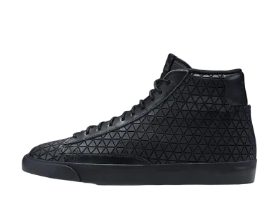 NIKE BLAZER MID "METALLIC BLACK"