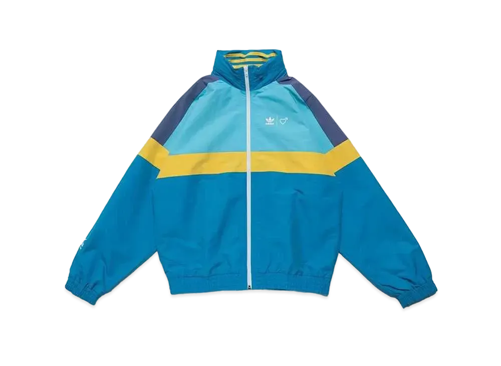 HUMAN MADE ADIDAS WINDBREAKER JACKET "Blue"