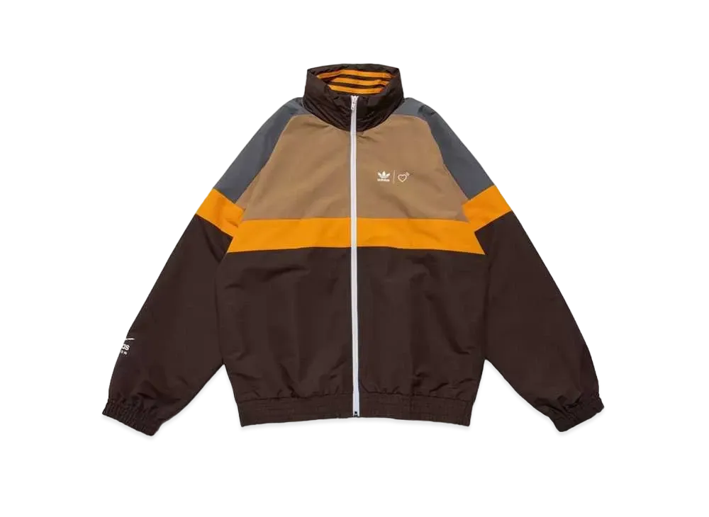HUMAN MADE ADIDAS WINDBREAKER JACKET "Brown"