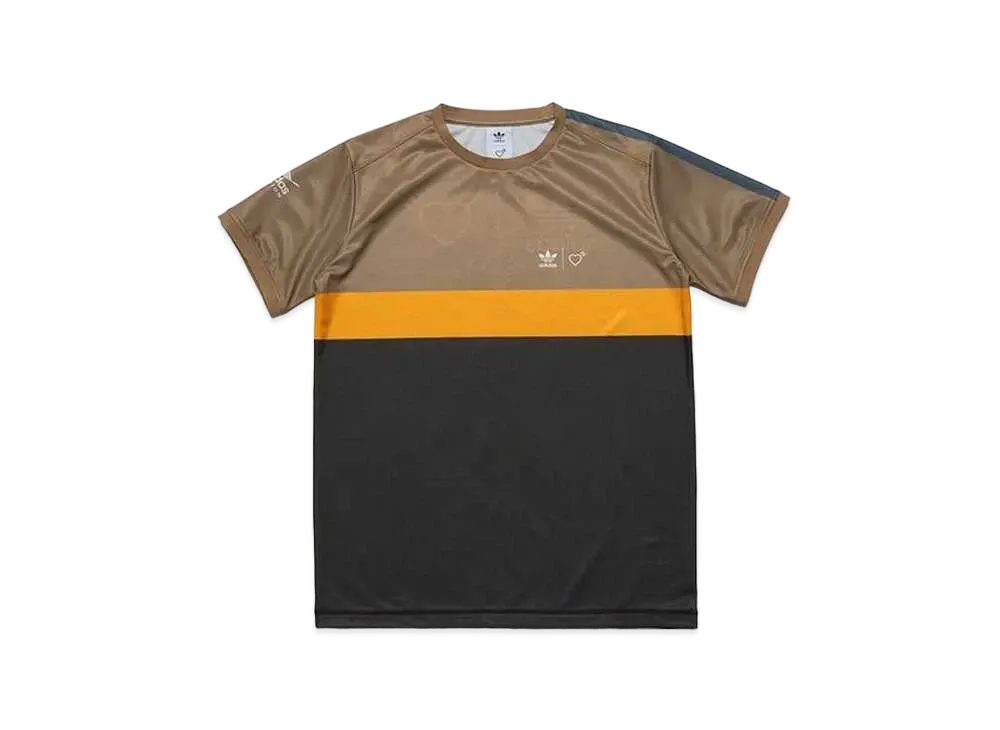 HUMAN MADE ADIDAS GRAPHIC TEE "Brown"