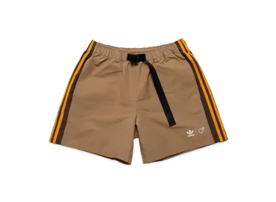HUMAN MADE ADIDAS WINDSHORTS "Brown"