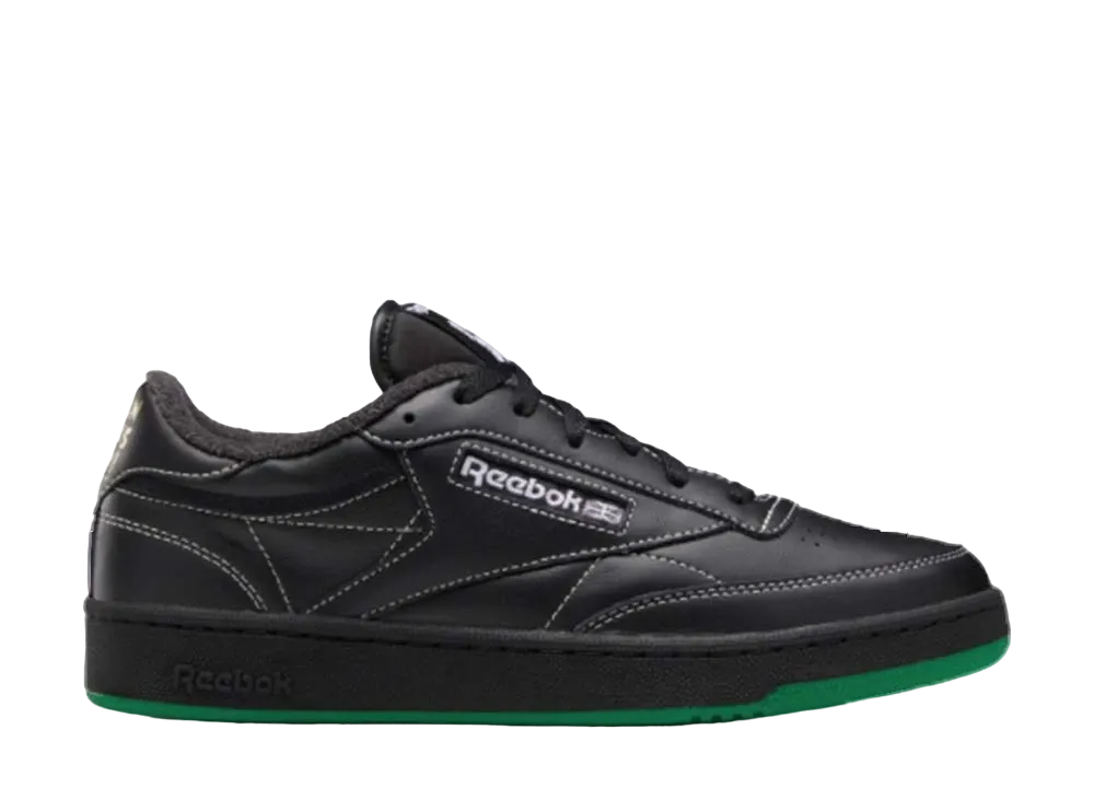 ヒューマンライツナウ！ × リーボック クラブC 85 "コアブラック/ピュアグレー"