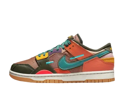 ナイキ ダンク ロー スクラップ "アーキオ ブラウン"