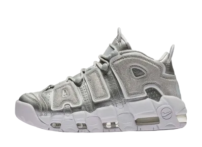 NIKE AIR MORE UPTEMPO "METALLIC SILVER"