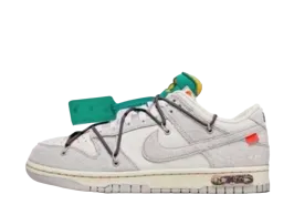 オフホワイト × ナイキ ダンク ロー "セイル/ニュートラルグレー/グリッドアイアン"