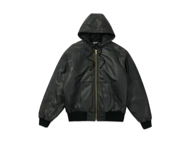 PALACE LEATHER BOSSY JACKET "Black"