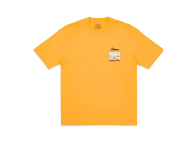 PALACE GARFIELD POCKET T-SHIRT "Light Orange"