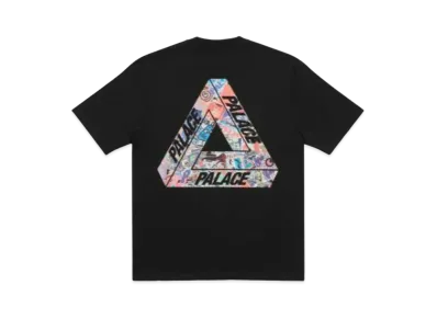 PALACE TRI-STICKER PACK T-SHIRT "Black"