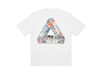 PALACE TRI-STICKER PACK T-SHIRT "White"