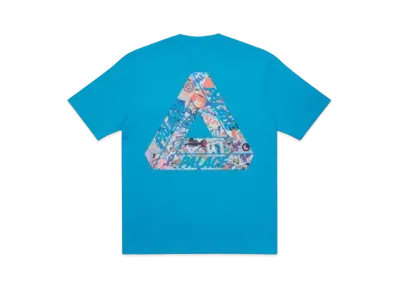 PALACE TRI-STICKER PACK T-SHIRT "Blue"