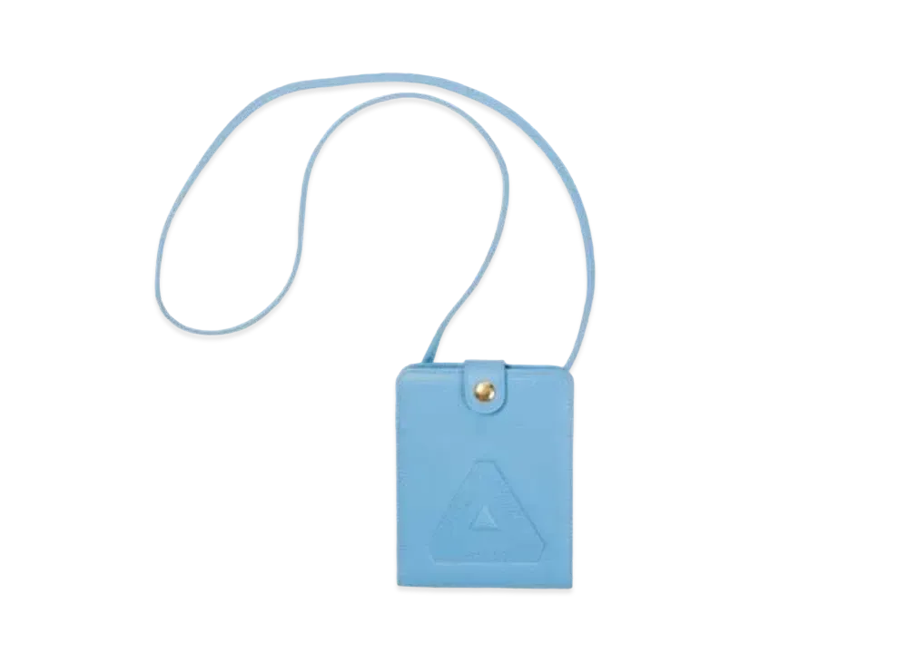 PALACE LEATHER HANGING WALLET "Blue"