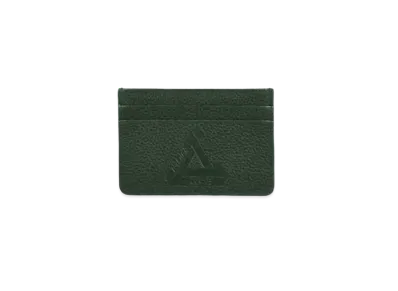 PALACE LEATHER CARD HOLDER "Green"
