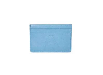 PALACE LEATHER CARD HOLDER "Blue"