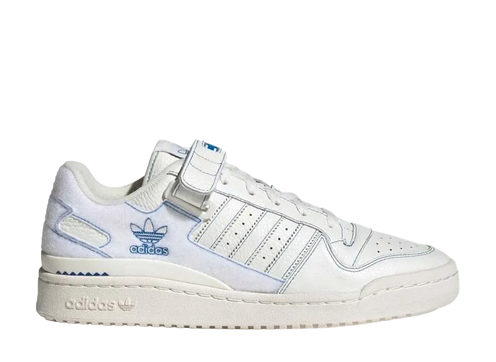 adidas FORUM LOW "WHITE/BLUE"
