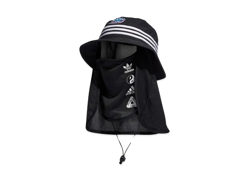 PALACE x ADIDAS YOGA BUCKET HAT "Black"