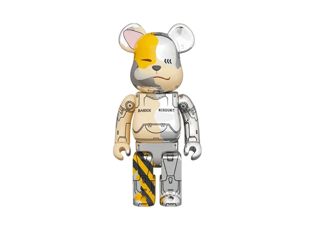 Bearbrick × NERDUNIT x BARDOX 400%
