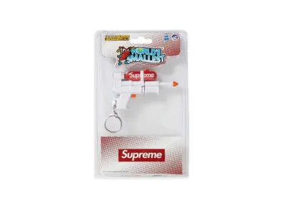 Supreme Super Soaker 50 Water Blaster Keychain "White"