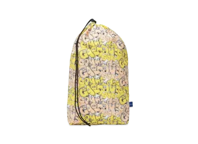 CDG Shirt x Kaws Drawstring Bag "Yellow"