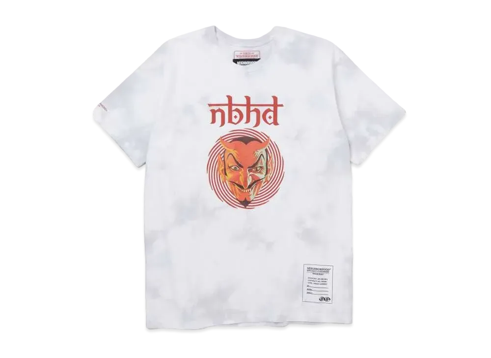 NEIGHBORHOOD DYE-3 / C-TEE . SS "White"